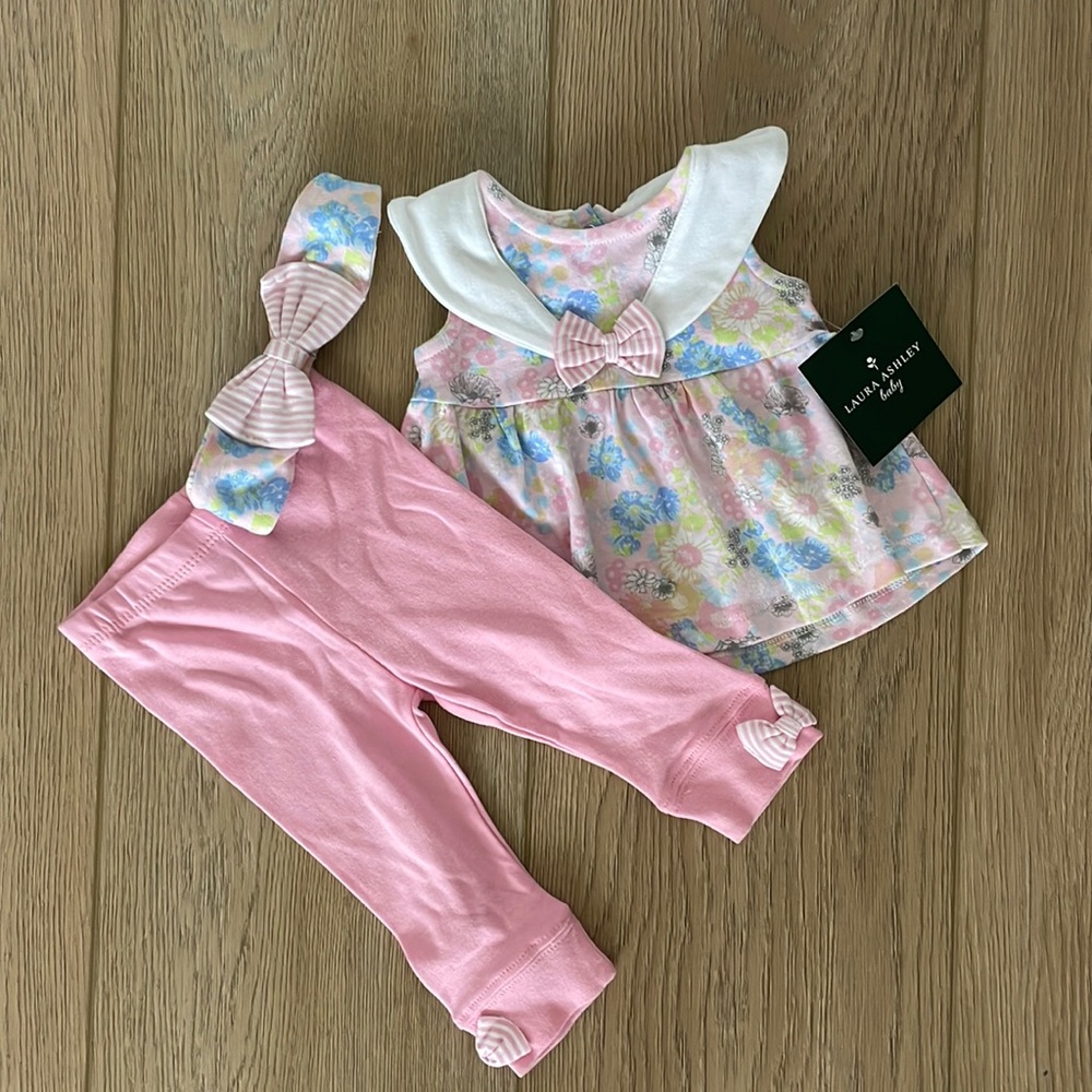 Laura Ashley Baby Outfit